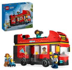 LEGO City 60407 Vörös emeletes városnéző autóbusz