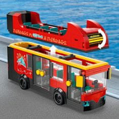 LEGO City 60407 Vörös emeletes városnéző autóbusz