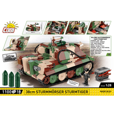 Cobi Sturmmorser Sturmtiger Tank 1100 darabos készlet (2585)