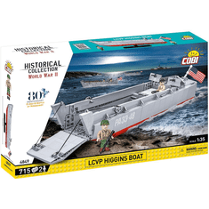 Cobi LCVP Higgins Csónak 715 darabos építő készlet (COBI-4849)