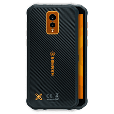 myPhone Hammer Energy X 4/64GB Dual SIM Okostelefon - Fekete/Narancssárga (TEL000844)