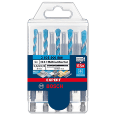 BOSCH Expert HEX-9 MultiConstruction Fúrószár készlet 165x47x10mm (5 db / csomag) (2608900586)