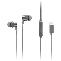 Lenovo 300 Vezetékes Headset - Szürke (GXD1J77353)