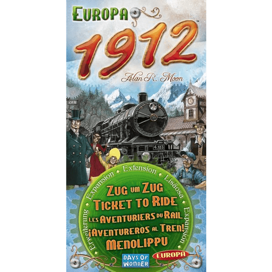 Days of Wonder Ticket to Ride Europe 1912 Társasjáték Kiegészítő (ESD33700)