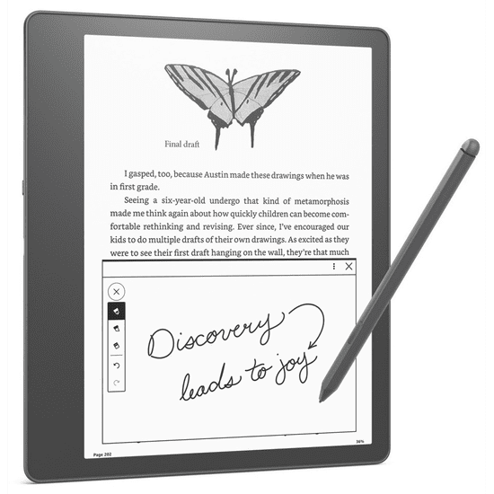 Amazon Kindle Scribe10.2" 32GB E-book olvasó (Premium Pen) - Fekete (B09BSQ365J)