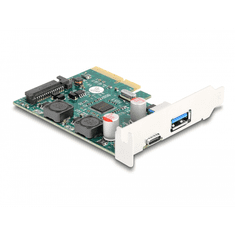 DELOCK 90107 USB-A / USB-C PCIe portbővítő (90107)