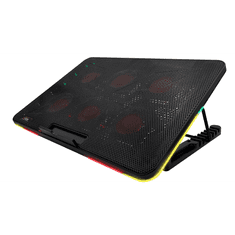 FroggieX FX-PC-P2-R HyperCooling 15,6" Laptop hütőpad - Fekete (FX-PC-P2-R)