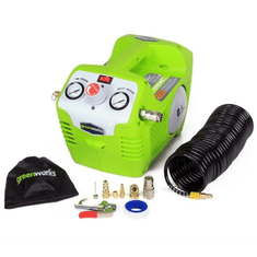 Greenworks G40AC Akkumulátoros kompresszor (akku és töltő nélkül)