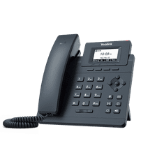 YEALINK SIP-T30P VoIP Telefon - Fekete (SIP-T30P)