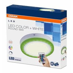 Osram Mennyezetre szerelhető LED RGBW lámpa 19W 20cm 3000K + távirányító