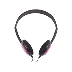 Maxell Kids Vezetékes Headset - Fekete/Rózsaszín (303496.01.CN)