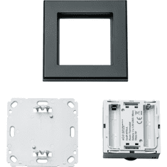 Homematic IP HmIP-WTH-A Fali termosztát + Páratartalom érzékelő - Antracit (159820A0)