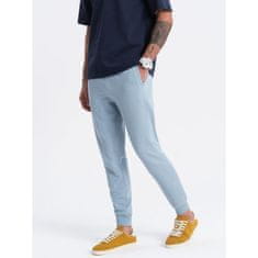 OMBRE Férfi jogger melegítőnadrág kék MDN125472 XL