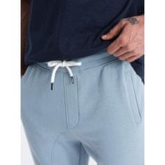 OMBRE Férfi jogger melegítőnadrág kék MDN125472 XL