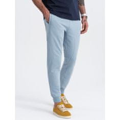 OMBRE Férfi jogger melegítőnadrág kék MDN125472 XL