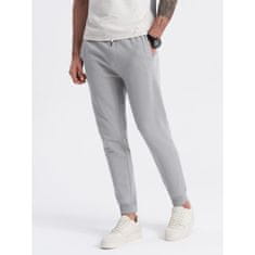 OMBRE Férfi jogger melegítőnadrág szürke MDN125473 XL