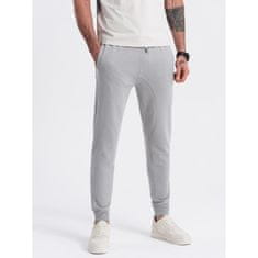 OMBRE Férfi jogger melegítőnadrág szürke MDN125473 XL