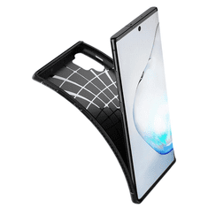 Spigen Rugged Armor Samsung Galaxy Note10+ hátlaptok fekete (627CS27331) (627CS27331)