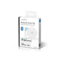 Nedis Bluetooth-os okos kulcskereső 1db (BTTAG10WT) (BTTAG10WT)