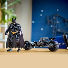 LEGO DC Batman 76273 Építőfigura: Batman és batmotor