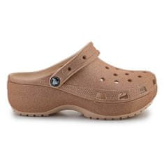 Crocs Klumpa barna 41 EU Classic Platform Glitter Clog