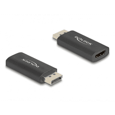 DELOCK Aktív DisplayPort 1.4 - HDMI adapter 8K HDR funkcióval (61055) (61055)