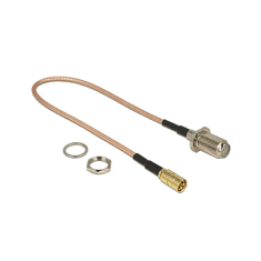 DELOCK HF Kabel SMB -> F St/Bu 0.25m (13024)