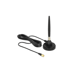 DELOCK GSM-Antenne SMA 3,0dBi Standfuß magnetisch (12421)