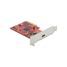 DELOCK PCI Expr x4 Card 1 x extern USB 20 Gbps USB-C Bu. 3A (89035)