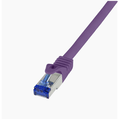 LogiLink Patch kábel Ultraflex Cat.6A S/FTP 20m lila (C6A119S) (C6A119S)