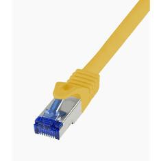 LogiLink Patch kábel Ultraflex, Cat.6A, S/FTP, sárga, 5 m (C6A077S) (C6A077S)