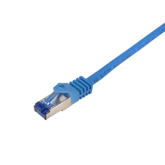 LogiLink Patch kábel Ultraflex Cat.6A S/FTP 25cm kék (C6A016S) (C6A016S)