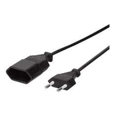 LogiLink power extension cable - Europlug to Europlug - 2 m (CP123)