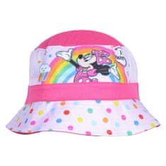 Disney Minnie gyerek nyári kalap szines pöttyös pink 3-5 év