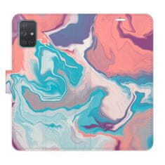 iSaprio Abstract Paint 06 flip tok Samsung Galaxy A71