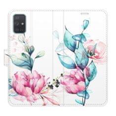 iSaprio Beautiful Flower flip tok Samsung Galaxy A71