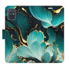 iSaprio Blue Flowers 02 flip tok Samsung Galaxy A71