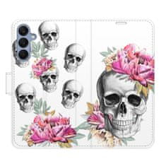 iSaprio Crazy Skull flip tok Samsung Galaxy A25 5G