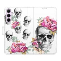 iSaprio Crazy Skull flip tok Samsung Galaxy A55 5G