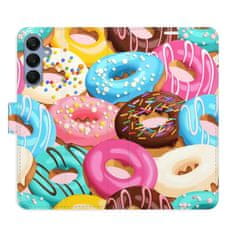 iSaprio Donuts Pattern 02 flip tok Samsung Galaxy A25 5G