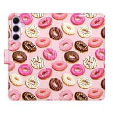 iSaprio Donuts Pattern 03 flip tok Samsung Galaxy A55 5G