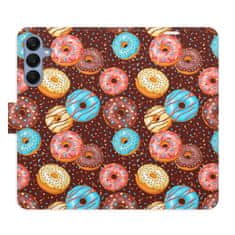 iSaprio Donuts Pattern flip tok Samsung Galaxy A25 5G