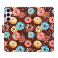 iSaprio Donuts Pattern flip tok Samsung Galaxy A55 5G