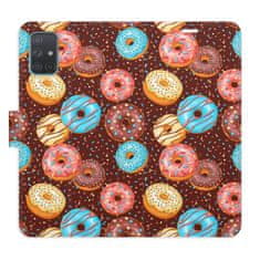 iSaprio Donuts Pattern flip tok Samsung Galaxy A71