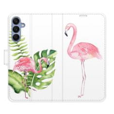 iSaprio Flamingos flip tok Samsung Galaxy A25 5G