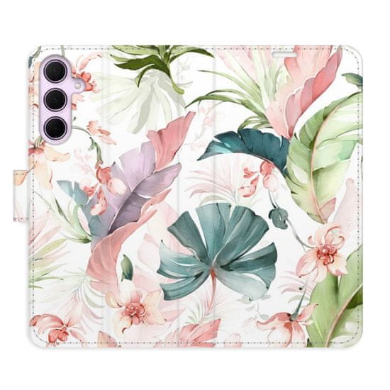 iSaprio Flower Pattern 07 flip tok Samsung Galaxy A35 5G