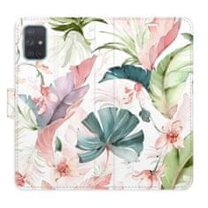 iSaprio Flower Pattern 07 flip tok Samsung Galaxy A71