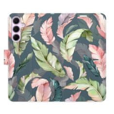 iSaprio Flower Pattern 09 flip tok Samsung Galaxy A35 5G