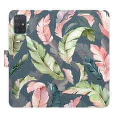 iSaprio Flower Pattern 09 flip tok Samsung Galaxy A71