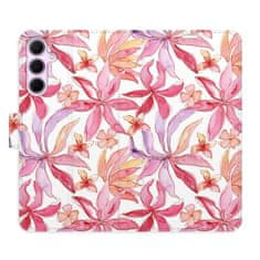 iSaprio Flower Pattern 10 flip tok Samsung Galaxy A55 5G